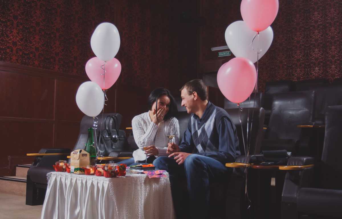 Романтическое свидание в кинотеатре во Владимире